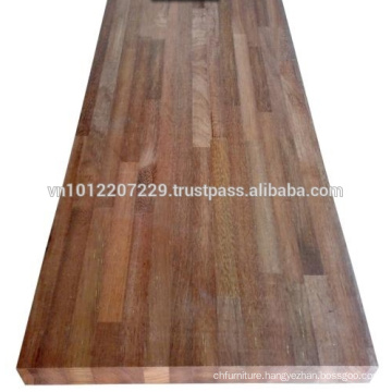 Merbau Hard Wood Butt / Finger Joint Laminated board / panel / worktop / Counter top / table top